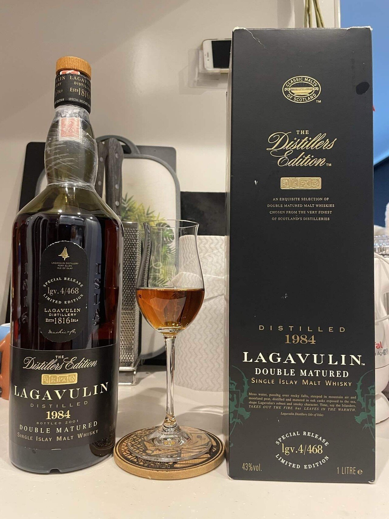 Lagavulin 1984 Distillers Edition (ABV 43%)｜Joe