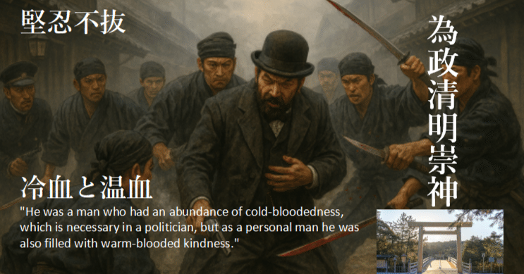 大久保利通 為政清明崇神 不比等に並ぶ最高の制度設計者 堅忍不抜 不