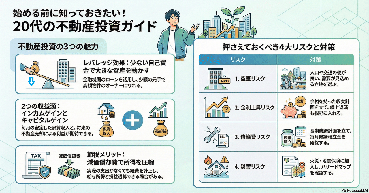 20代」向け不動産投資ガイド：基礎知識・節税・4つのリスクと対策をまとめて解説！｜yamoney(ヤマネー)