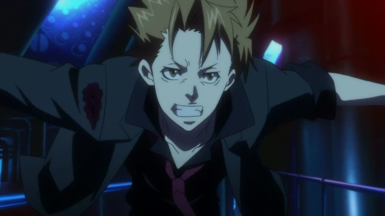 About Battle 01 アニメ Psycho Pass 16話 縢vsネイルガン男 Matsu Note