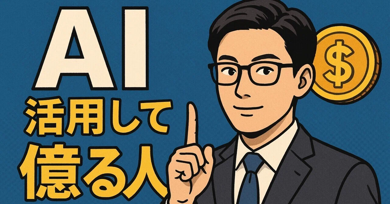 Leveraging AI to Make Millions: Thinking About the Methods｜AI活用して億ル人
