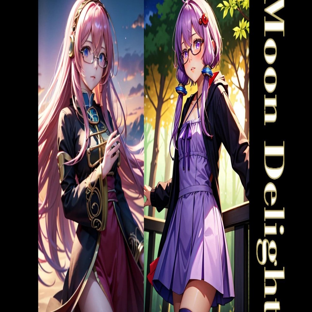 作品解説「Moon Delight feat.結月ゆかり,巡音ルカ」｜くろねこやま