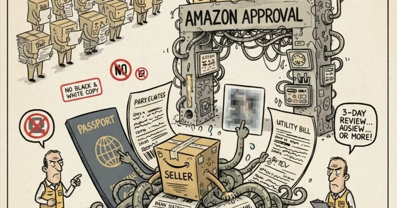 アマゾン 出品【書類審査】Amazon出品者「本人確認」の迷宮！?? 完璧 