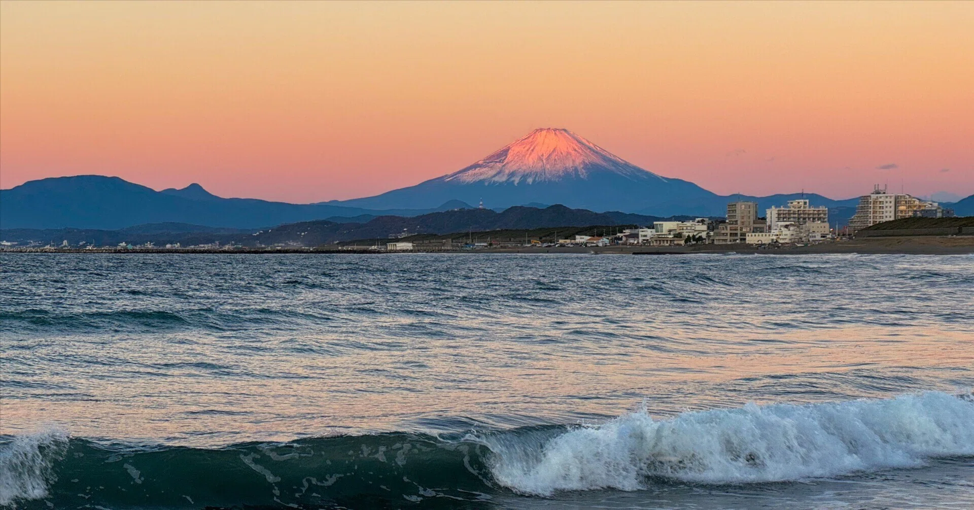 今季一番クリアに見えた富士山｜Cressonboy