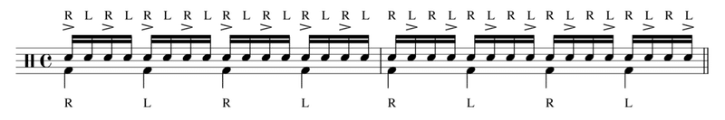 自宅でできる最強のリズム練習法 パタパタ テキスト版 Moyashi先生のドラムレッスン 持冨 旬 Moyashi先生のリズム攻略室 Note