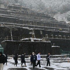 かな書道 笑顔で楽しむ／仲田光成さん出身の竹野で初開催／「あきつ会