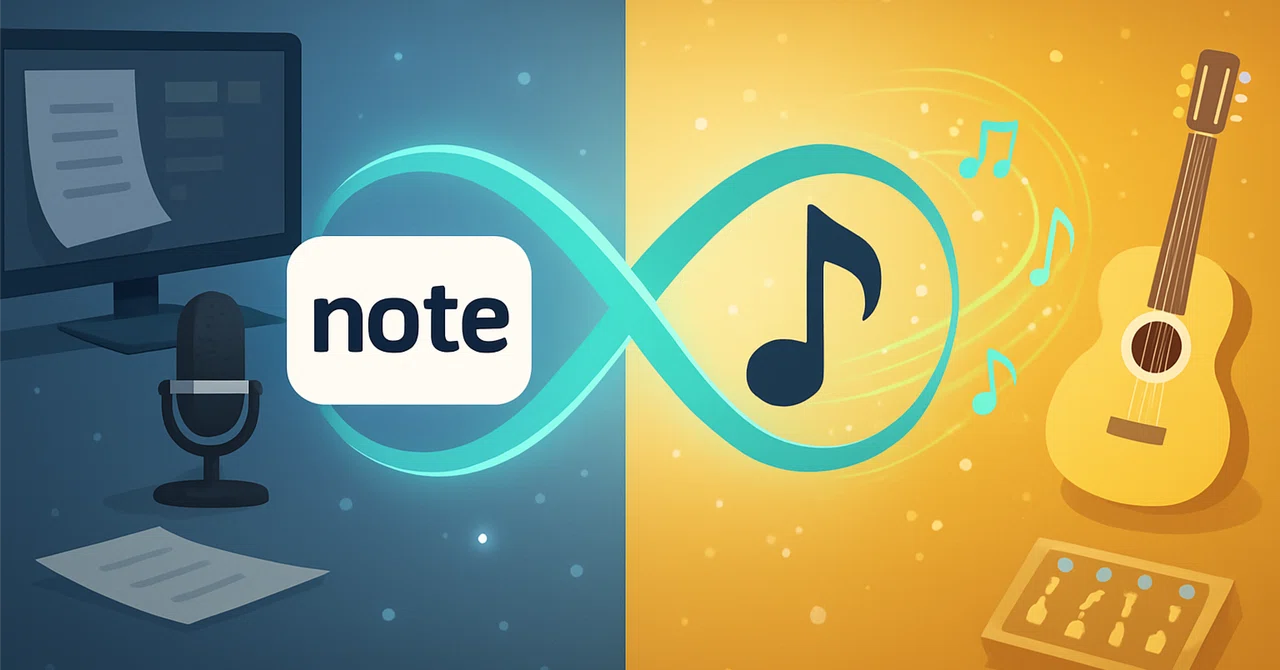 I thought note had its limits, so I started making music｜りゅう
