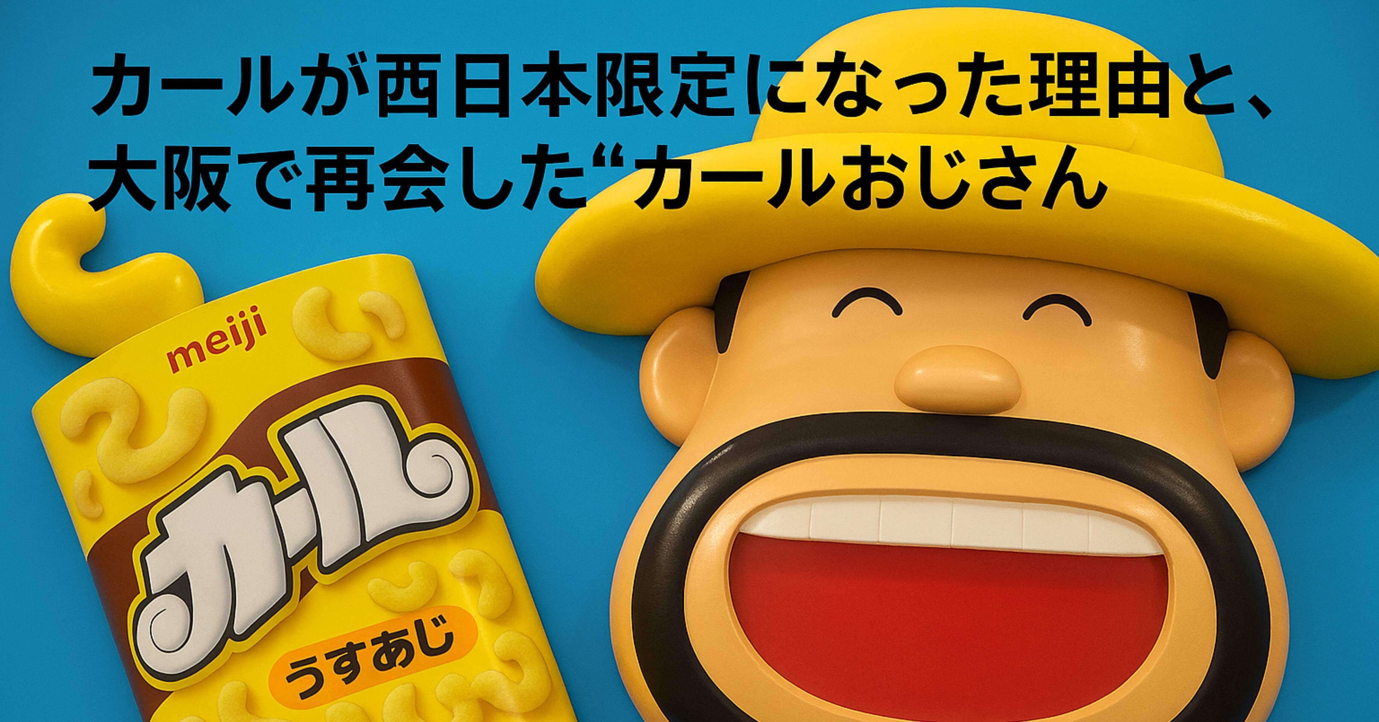 🐙カールが西日本限定になった理由と、大阪で再会した“カールおじさん