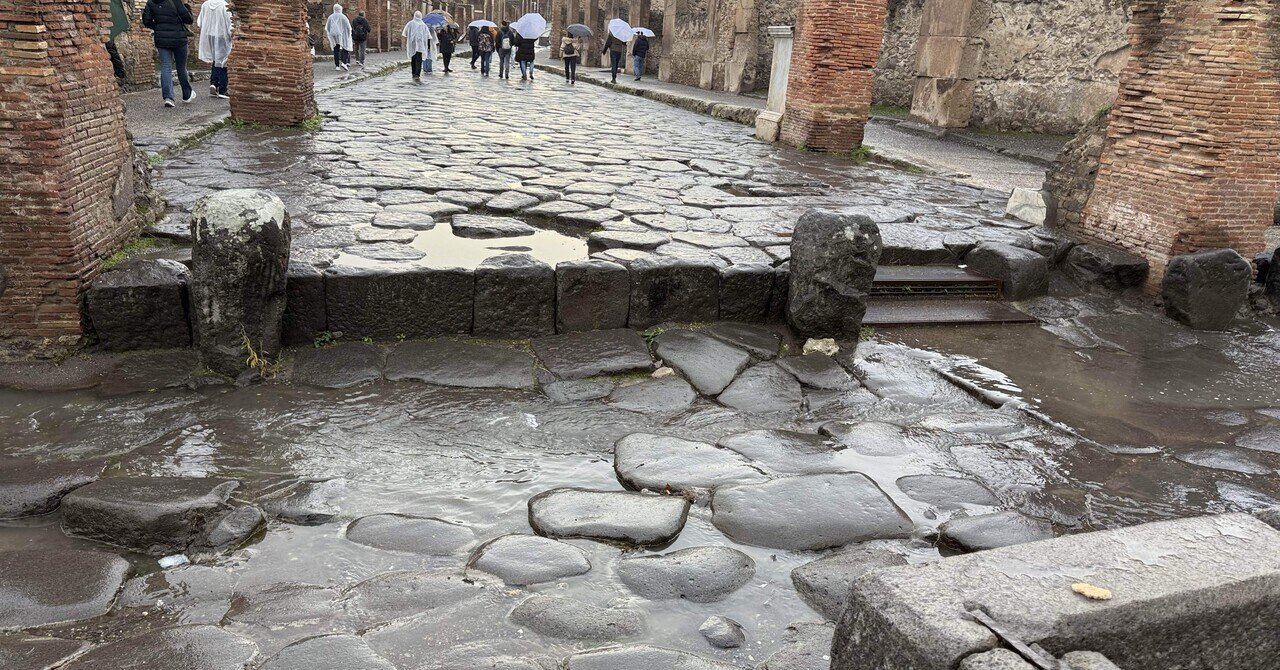 地中海クルーズ5日目｜雨のポンペイ 不運が奇跡に変わったナポリ寄港｜Appy