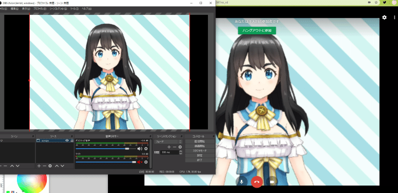 Obs Virtualcamを用いて仮想カメラ経由でバーチャルキャラクターにてテレビ会議をする方法 Windows Android Iphone Youten Redo Note