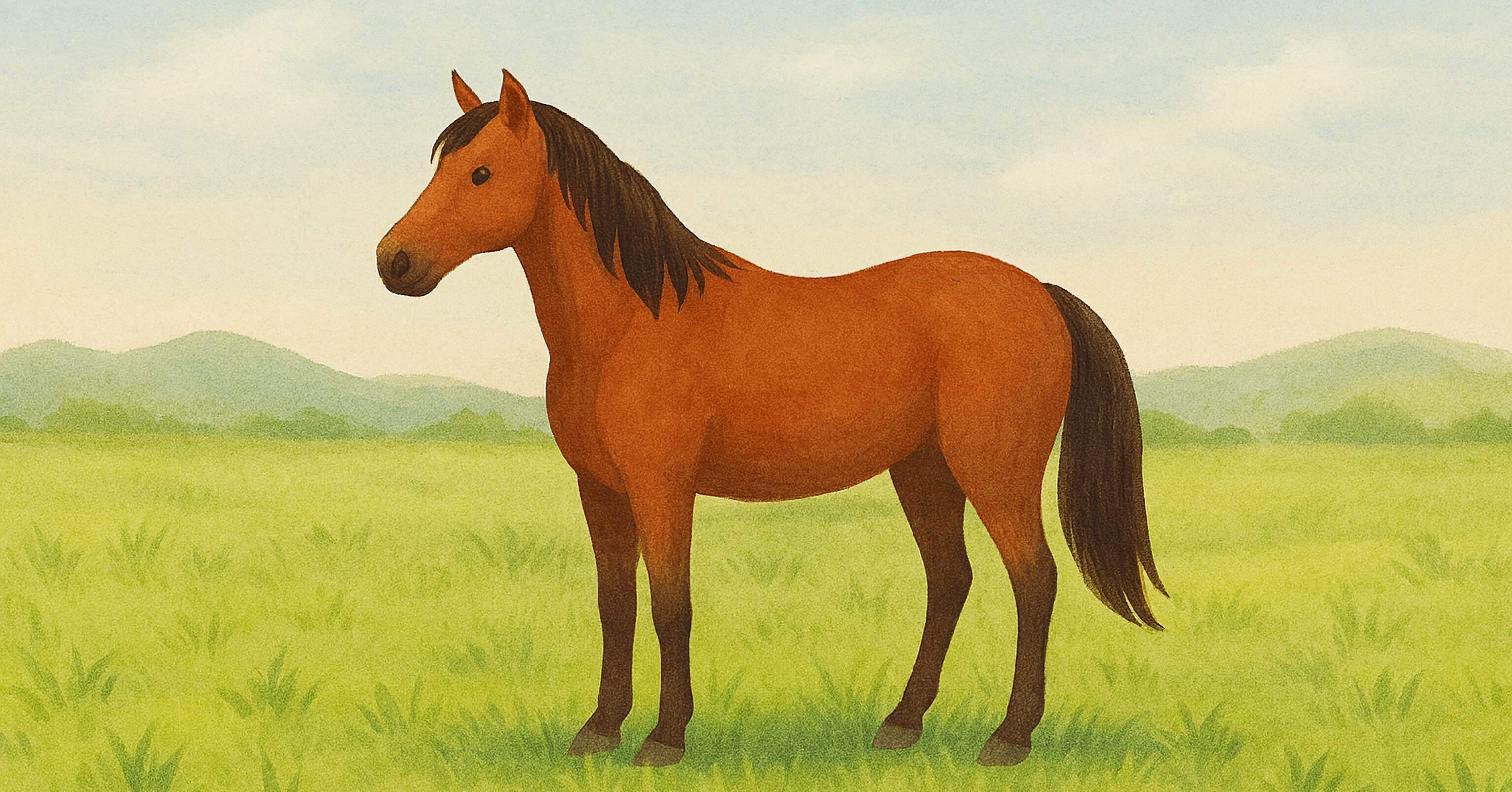 あなたの愛馬のイラスト 13fbe16bd4119478ff932528cbaad7