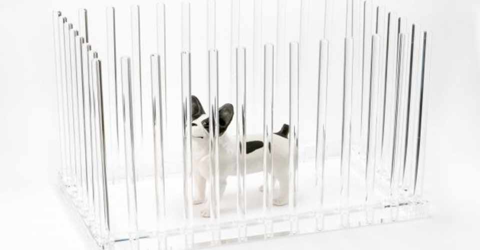 インテリアになる犬用ペットサークル ケージ モデルルーム モデルハウス 住宅展示場に最適 Workstudio Note