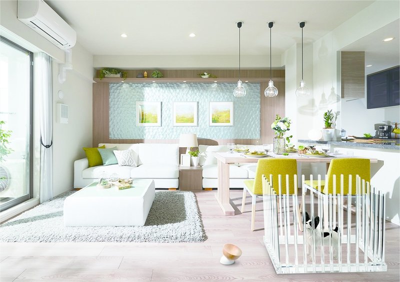 インテリアになる犬用ペットサークル ケージ モデルルーム モデルハウス 住宅展示場に最適 Workstudio Note