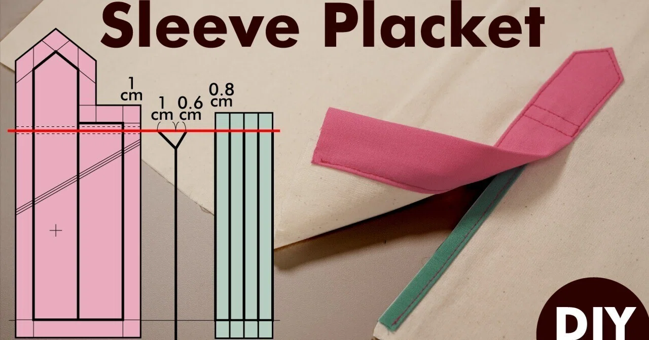 How to sew a sleeve placket so the back stitching doesn't go off-track ...