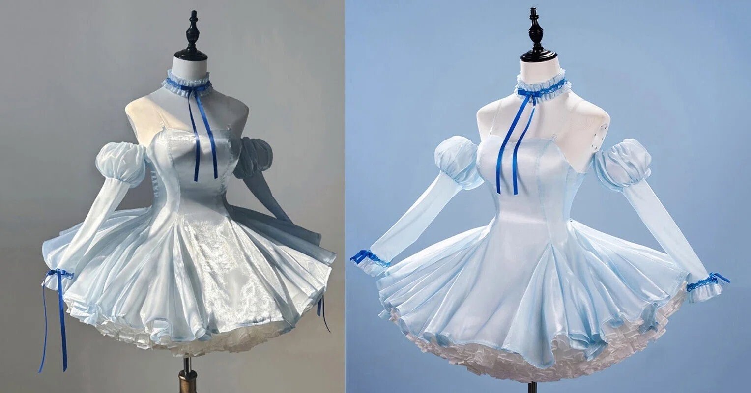 Chobits ちょびっツ ちぃ ドレス コスプレ衣装 コスチューム 撮影