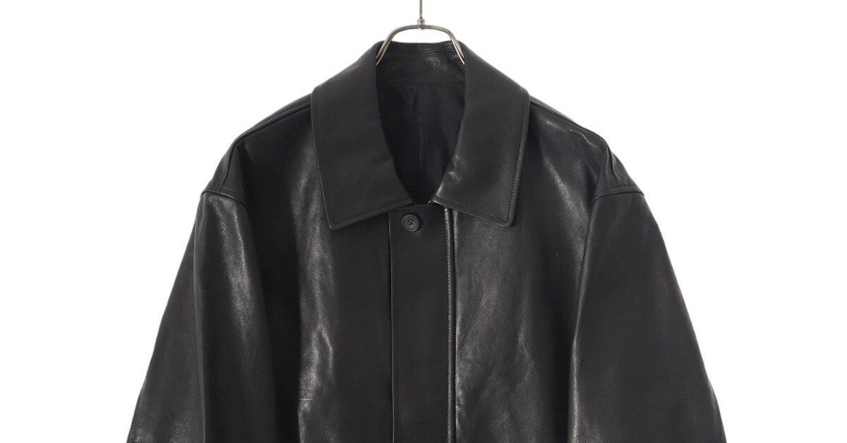 stein ST.622 15万のレザージャケットを古着で購入して家庭用洗濯機で