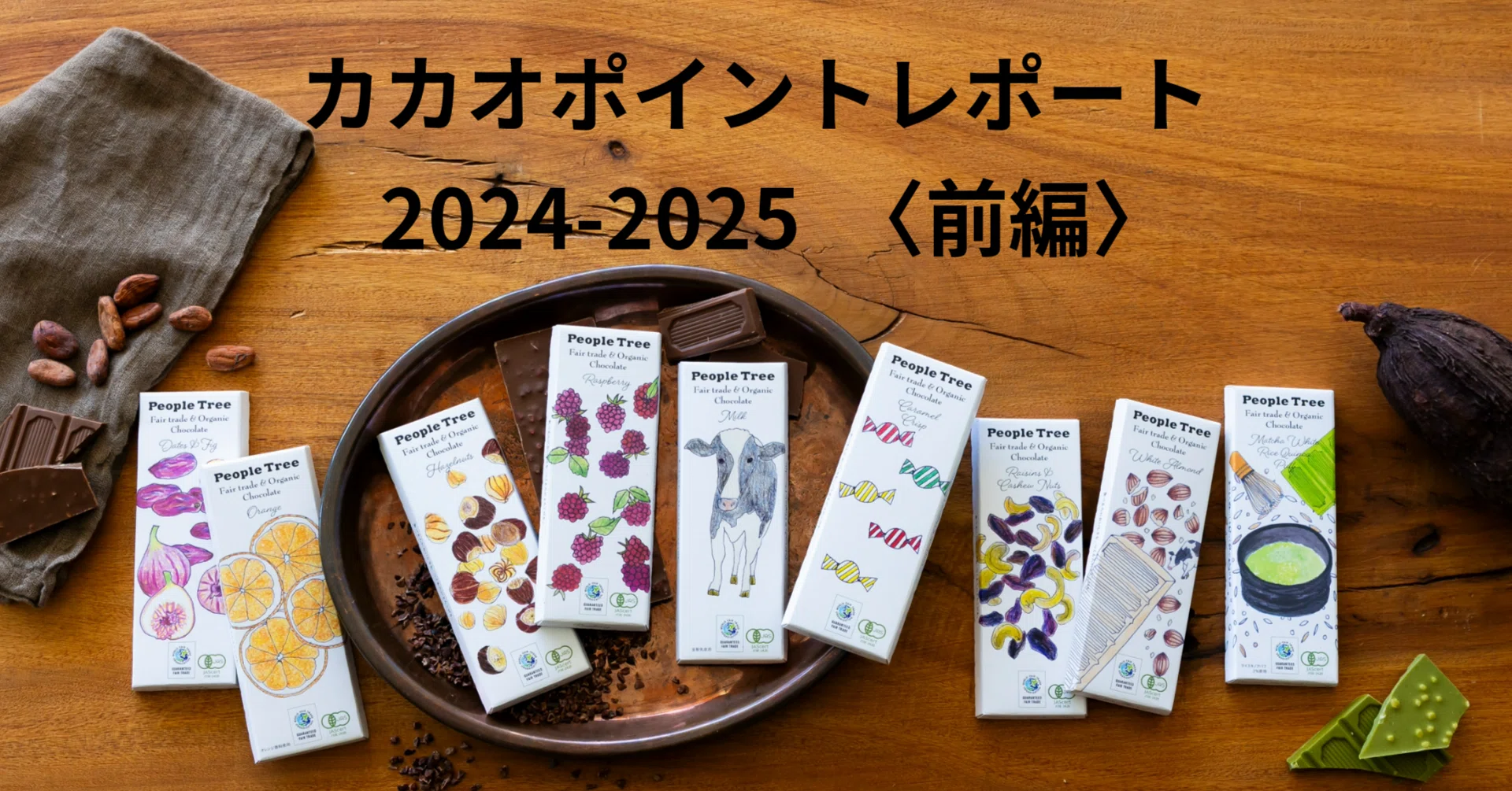 カカオページ カカオポイントレポート 2024-2025前編】Chocolate Unites the World