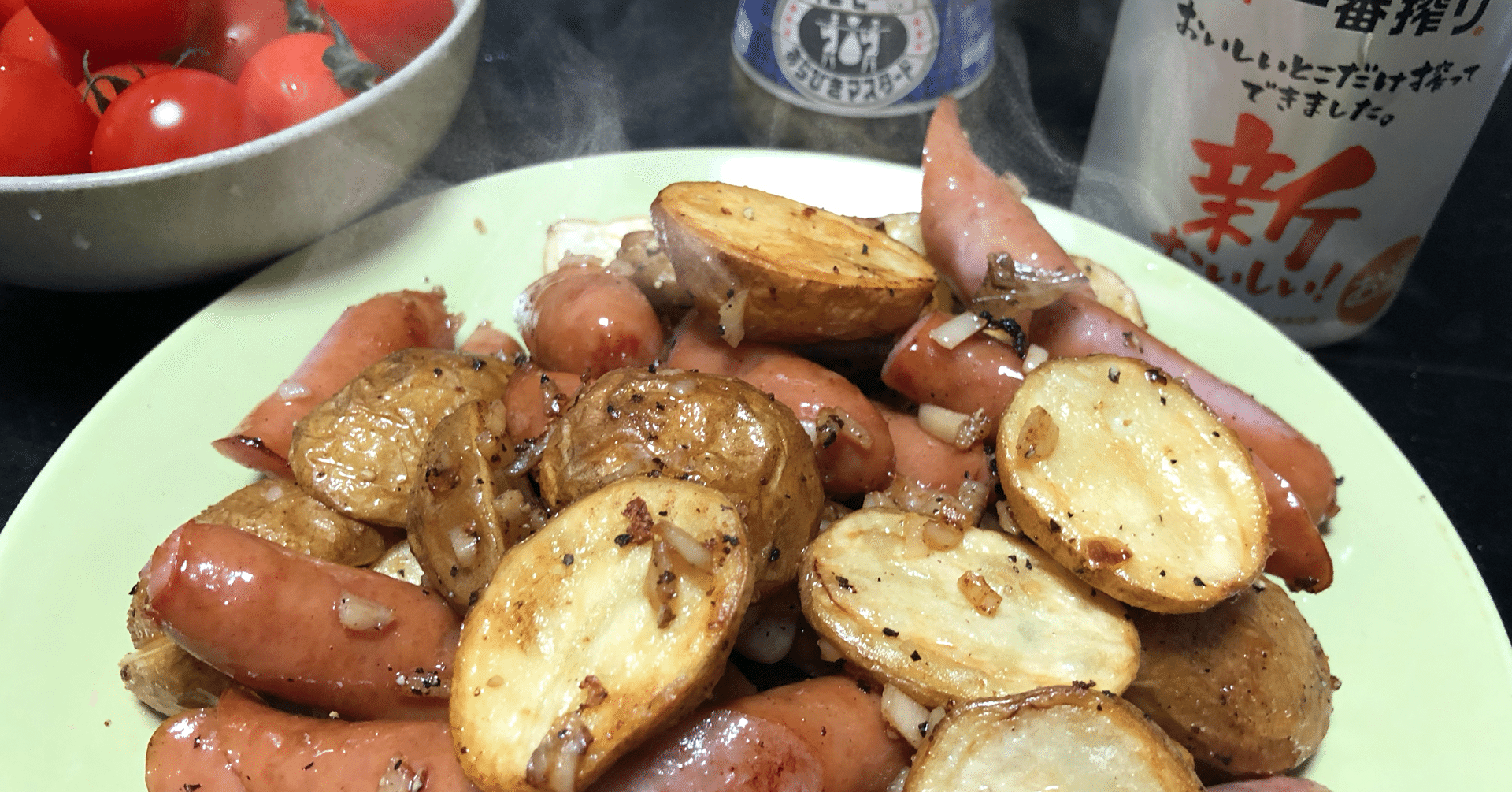 自宅でひと手間レシピ7 新じゃがde背徳のジャーマンポテト｜原 一平太