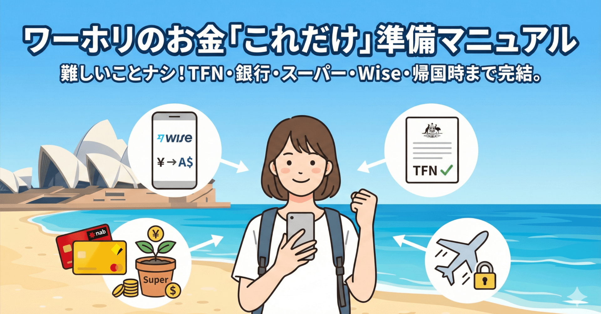 2025年版】「タックスリターン？スーパー？」オーストラリア・ワーホリのお金・税金・年金のすべて。｜Waholii（ワホリイ）｜シドニー生活メディア