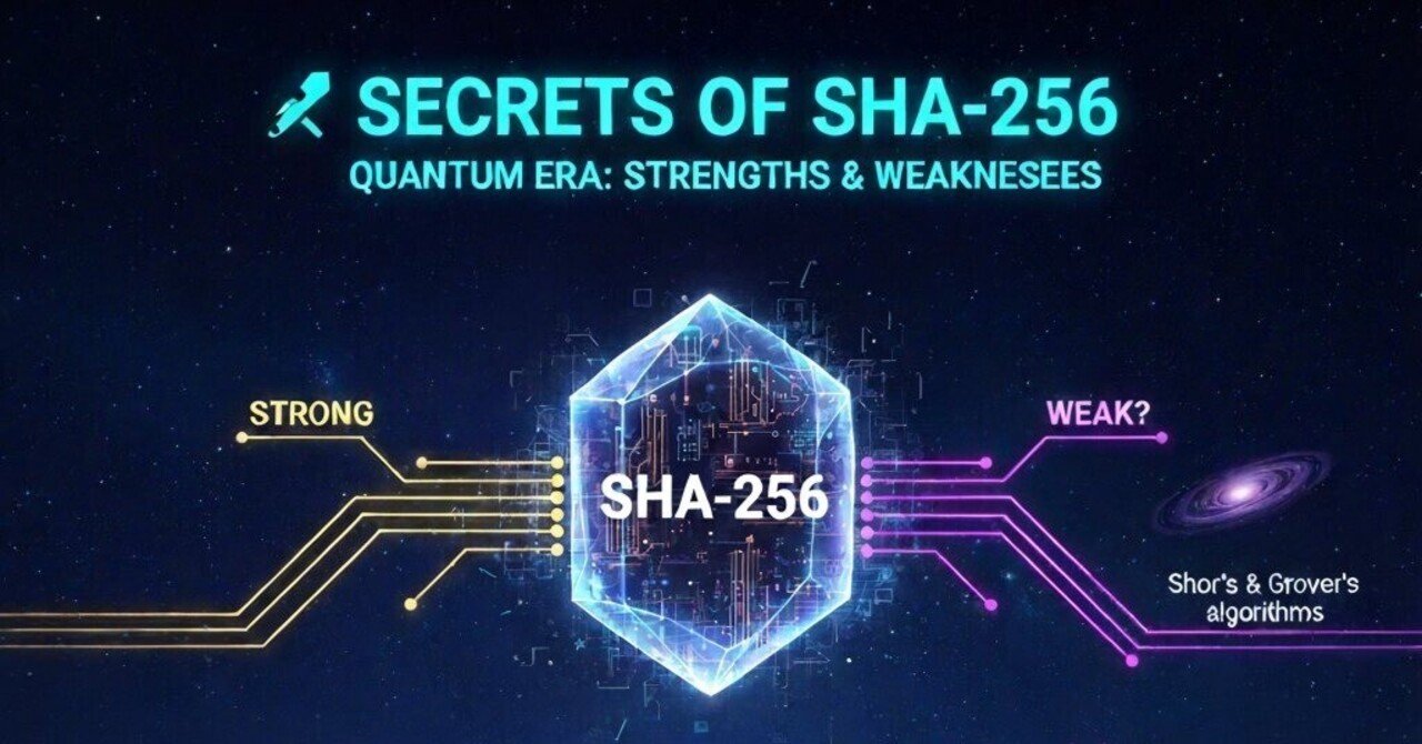 ブロックチェーン＆暗号開発：今の状況を逆に考えると、対策必須はSHA-256のみで、他は順調なのです。｜データ復旧サービス / ドライブ検査 /  暗号開発・暗号検証 IUEC