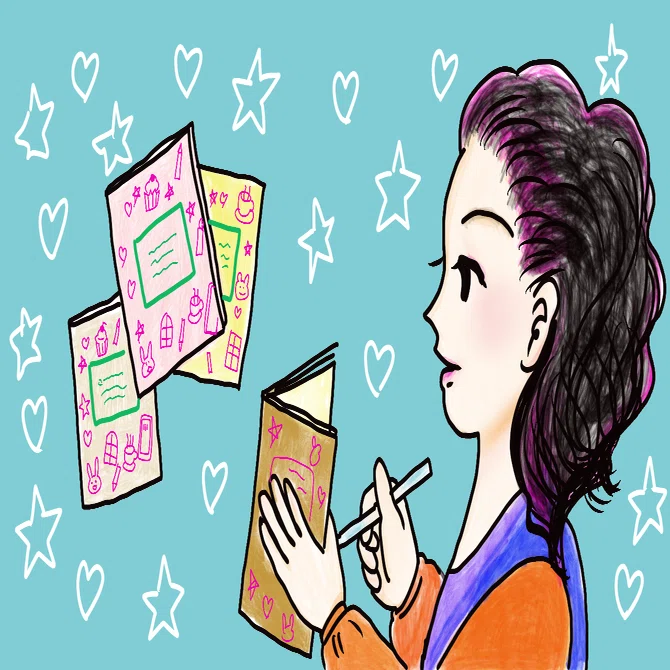 日記の線の引き方と用紙について出来ること ZINE初心者だった私が、自作の日記ZINEに救われた話。｜Nanako ｜食の