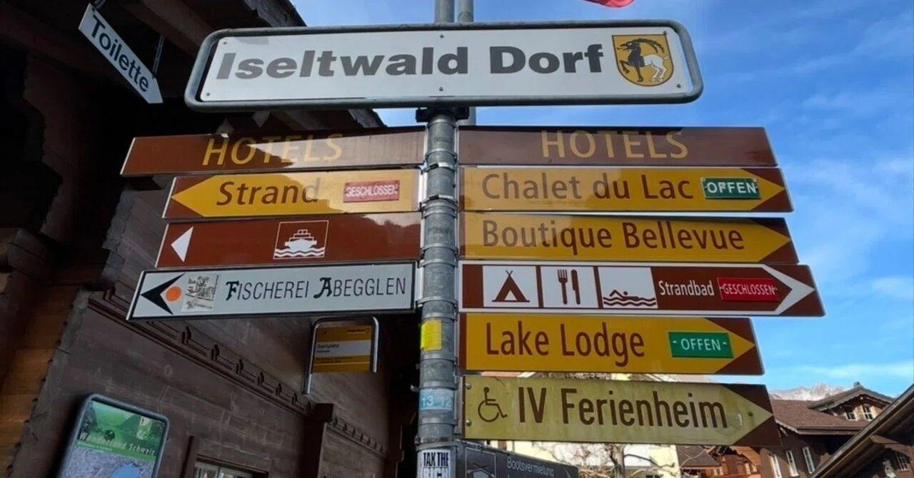 スイス生活36日目：イゼルトヴァルト（Iseltwald）でドラマ「愛の