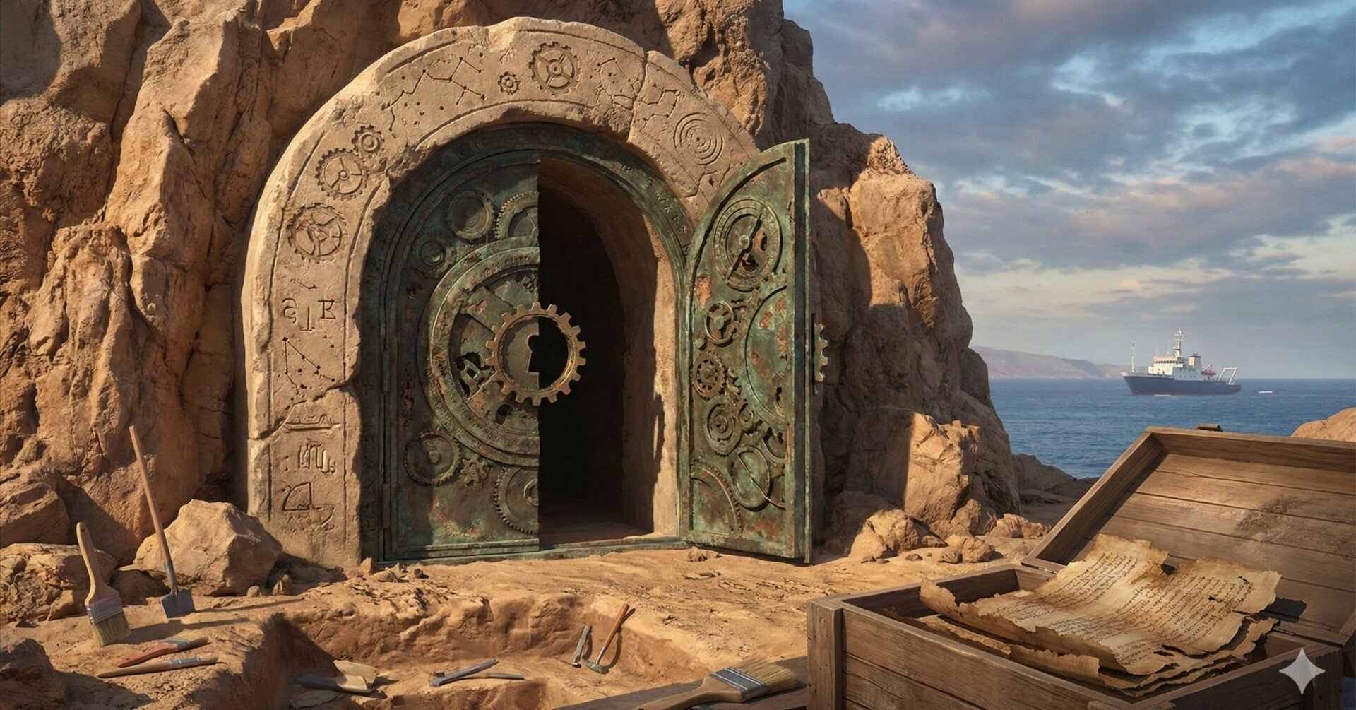 o16 fiction_エーゲ海の深淵に眠る「神の火」：アンティティキラ島の