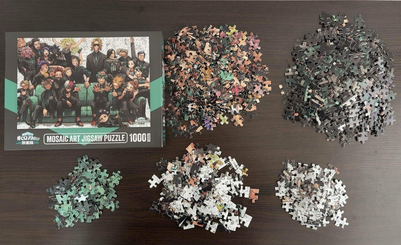 🧩18 【新章開幕】興奮冷めやらぬ！原画展モザイクアートパズルに挑む