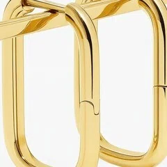 K18YG WG PG クラスプ オーバル 18k パーツ スナップ開口 コマ