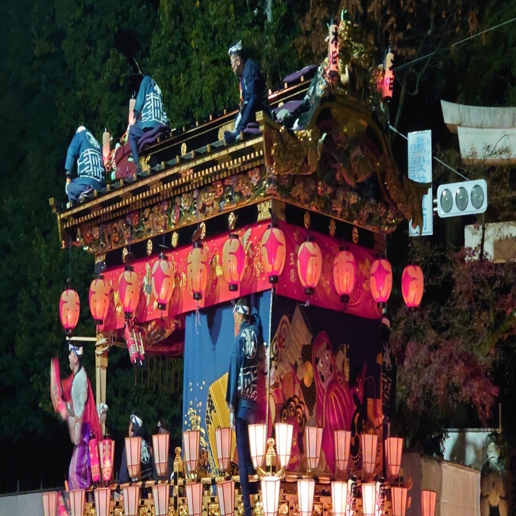 秩父夜祭2025｜露草一新