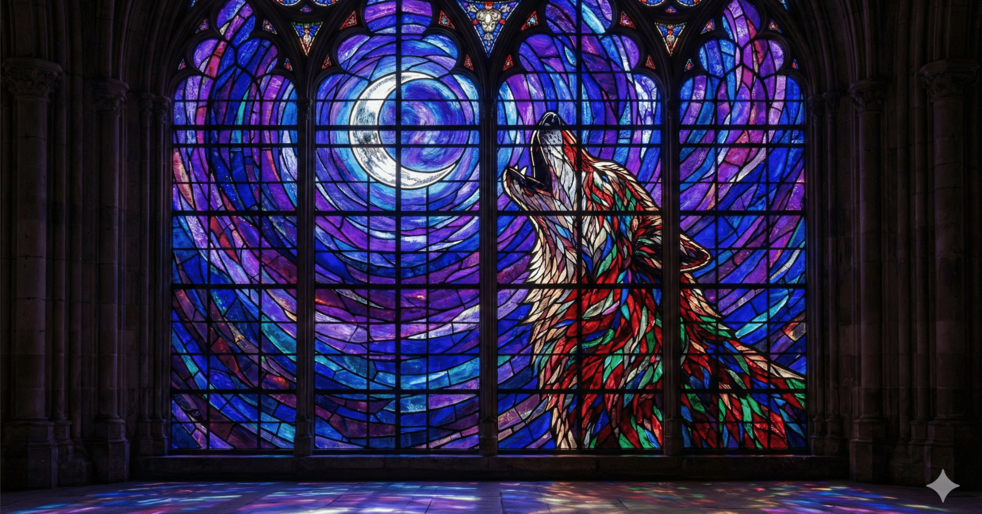 プロンプト配布】Geminiで「ステンドグラス風アート」を描くプロンプト