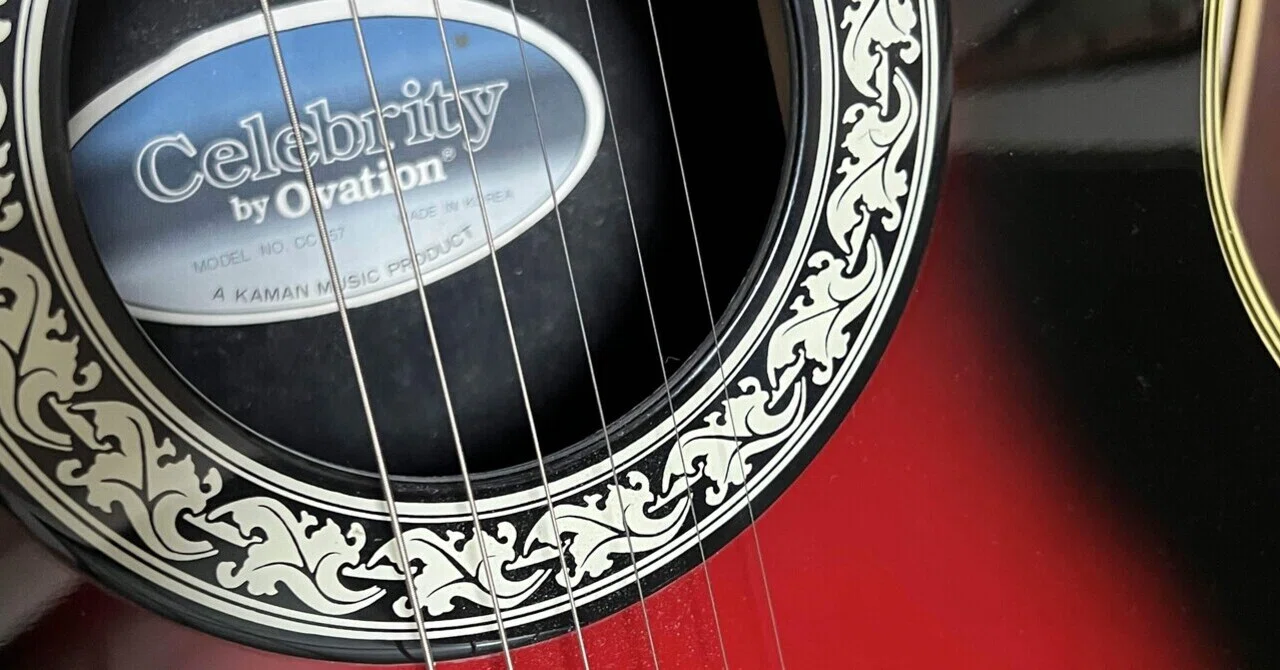 3本目のギター?Ovation Celebrity CC157｜シェリー?憑依系 シンガー 