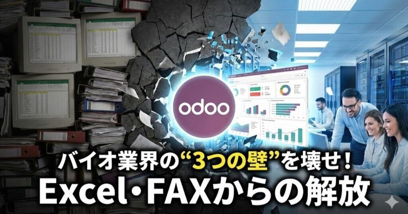 なぜ、立派なシステムを入れても「ExcelとFAX」がなくならないのか？ バイオ業界の“3つの壁”と戦う話