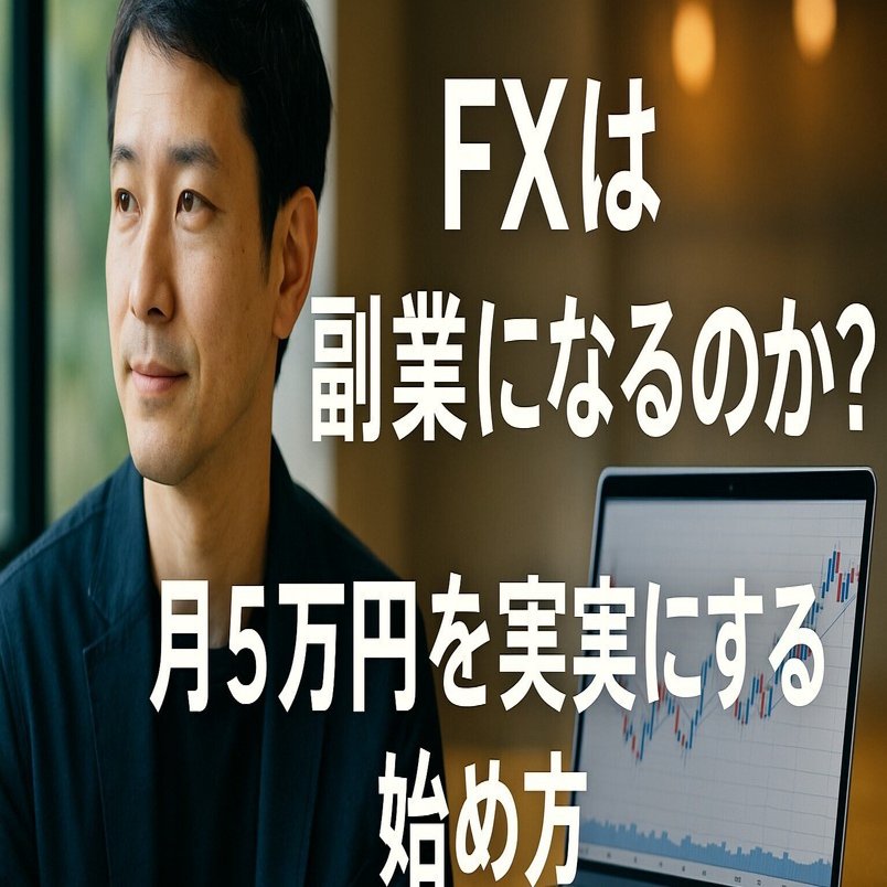 FXは副業になるのか？月5万を現実にするための始め方と確定申告まで徹底解説｜森田剛志（副業専門マーケター）