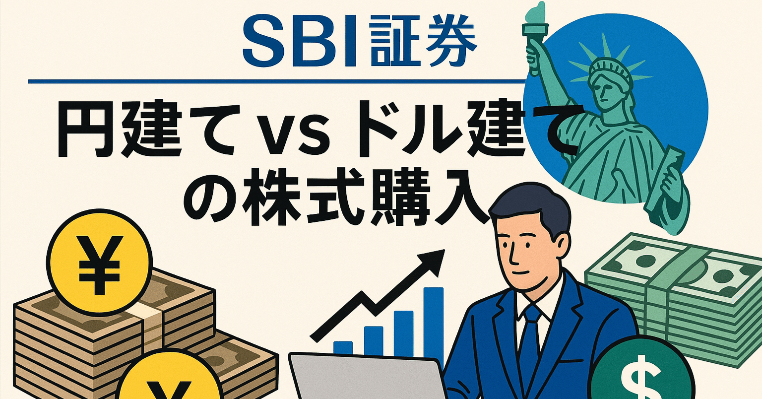 円建て vs ドル建て…？SBI証券ユーザーとして検証を始めました｜巳華_Mićano