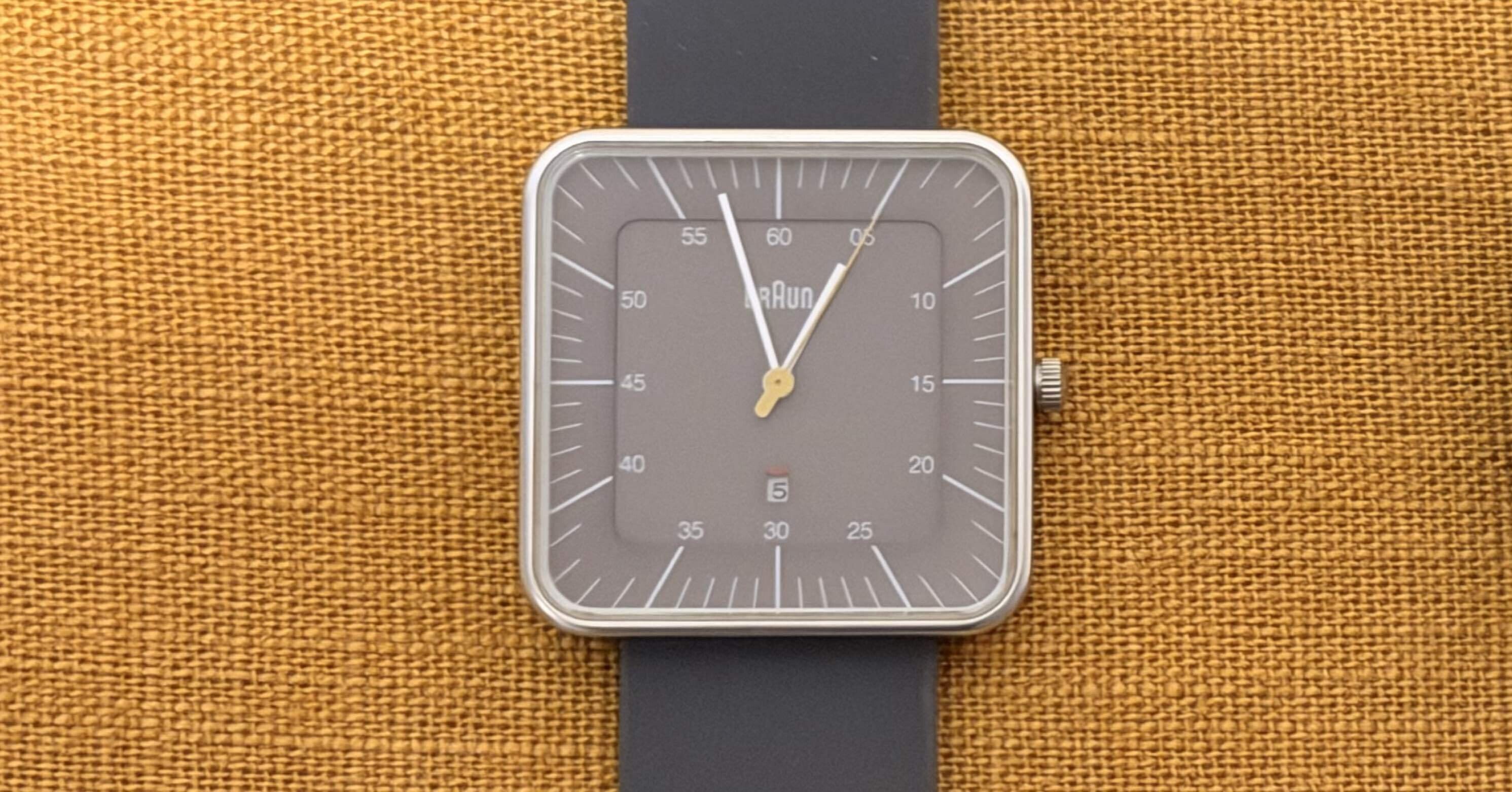 Braunの時計が3種類になりました｜アラン藤島