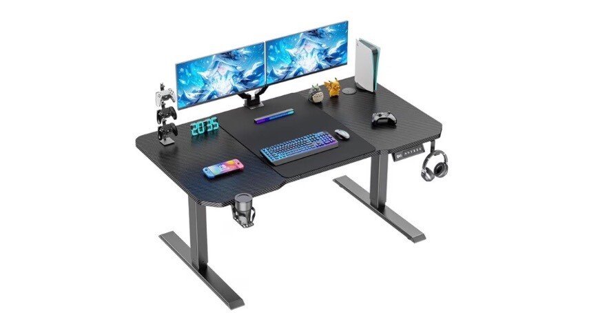 Amazonセール】電動昇降ゲーミングデスク（幅120×奥行60cm）レビュー