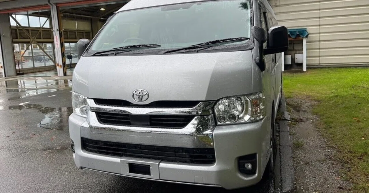 ハイエース新車で構造変更｜作業棚を積んだまま車検を通す8ナンバー