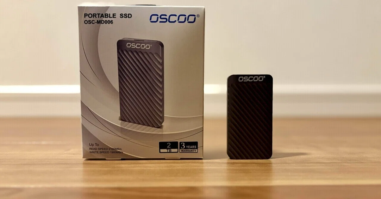 SSDオススメOSCOOのポータブルSSD「MD006」！僕が「待つ時間」を捨てて