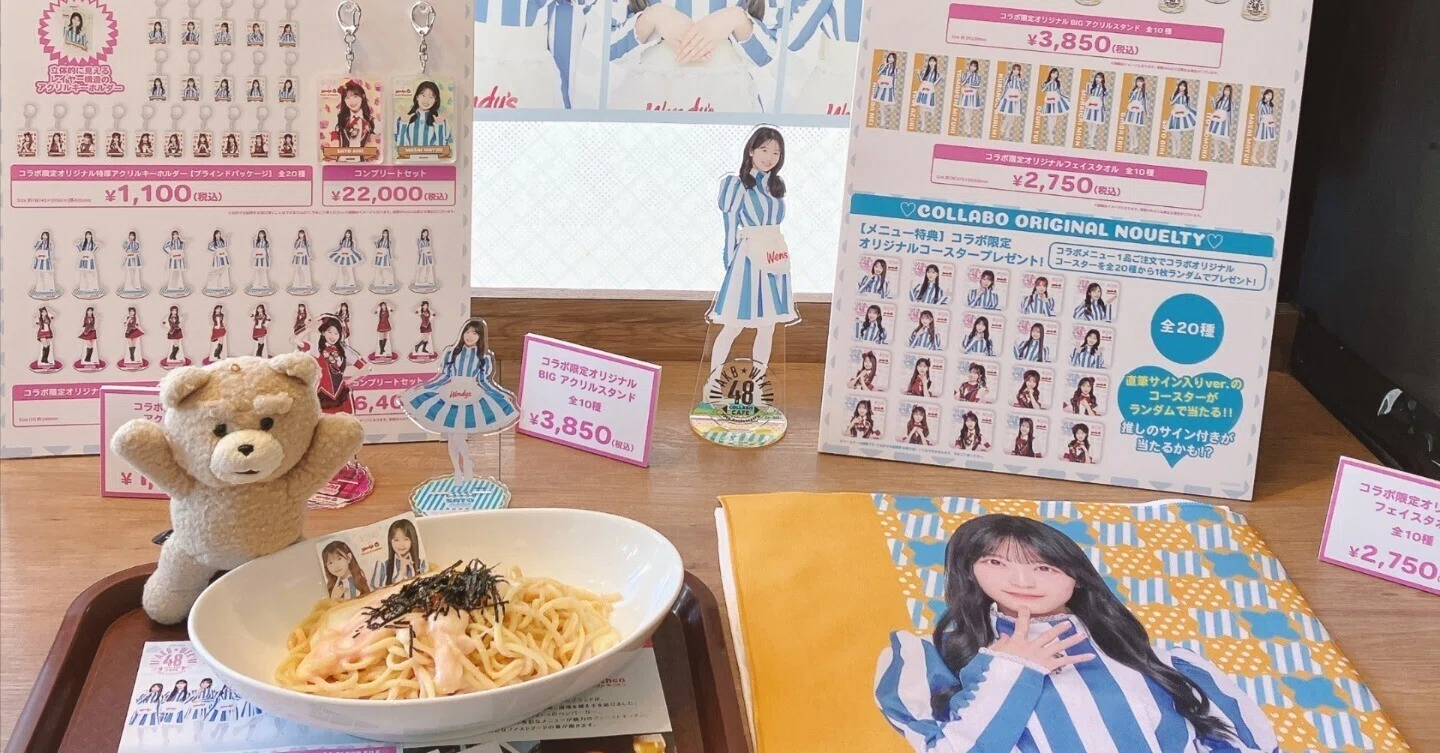🎀 AKB48コラボカフェ【ウェンディーズ】 潜入レポ！ あの頃のトキメキ