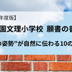 2026年度版】これで書ける 成蹊小学校 願書の書き方──“自然体の育ち