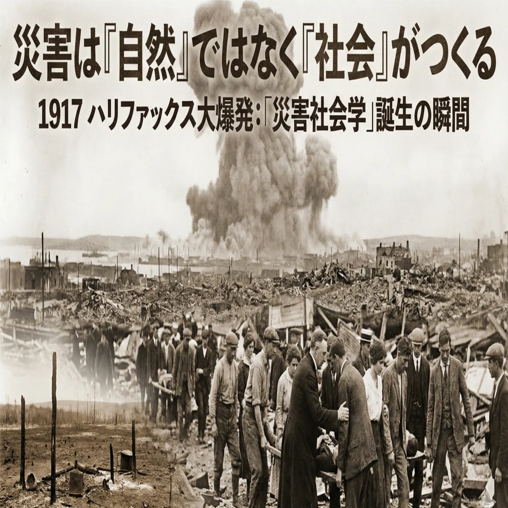 1917年ハリファックス大爆発——「災害社会学」誕生の瞬間 災害は「自然
