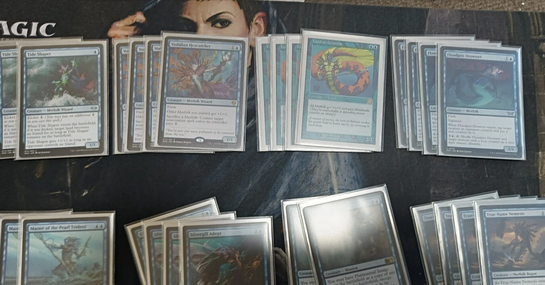 mtg モダン　マーフォークデッキパーツ　一式 モダンマーフォーク構築解説＆プレイガイド｜ryuumei