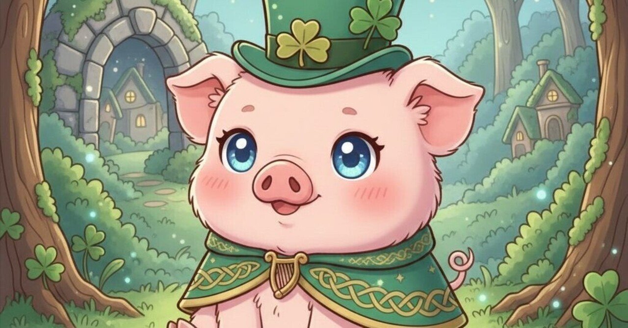 私の幸運の豚ちゃん「プーカ」へ🐷｜彩葉(いろは)