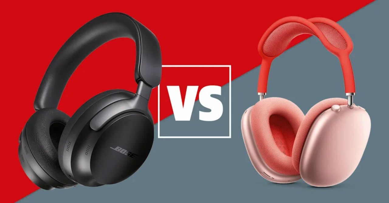 BOSE QuietComfort Ultra Headphones（第2世代） とApple AirPods Max
