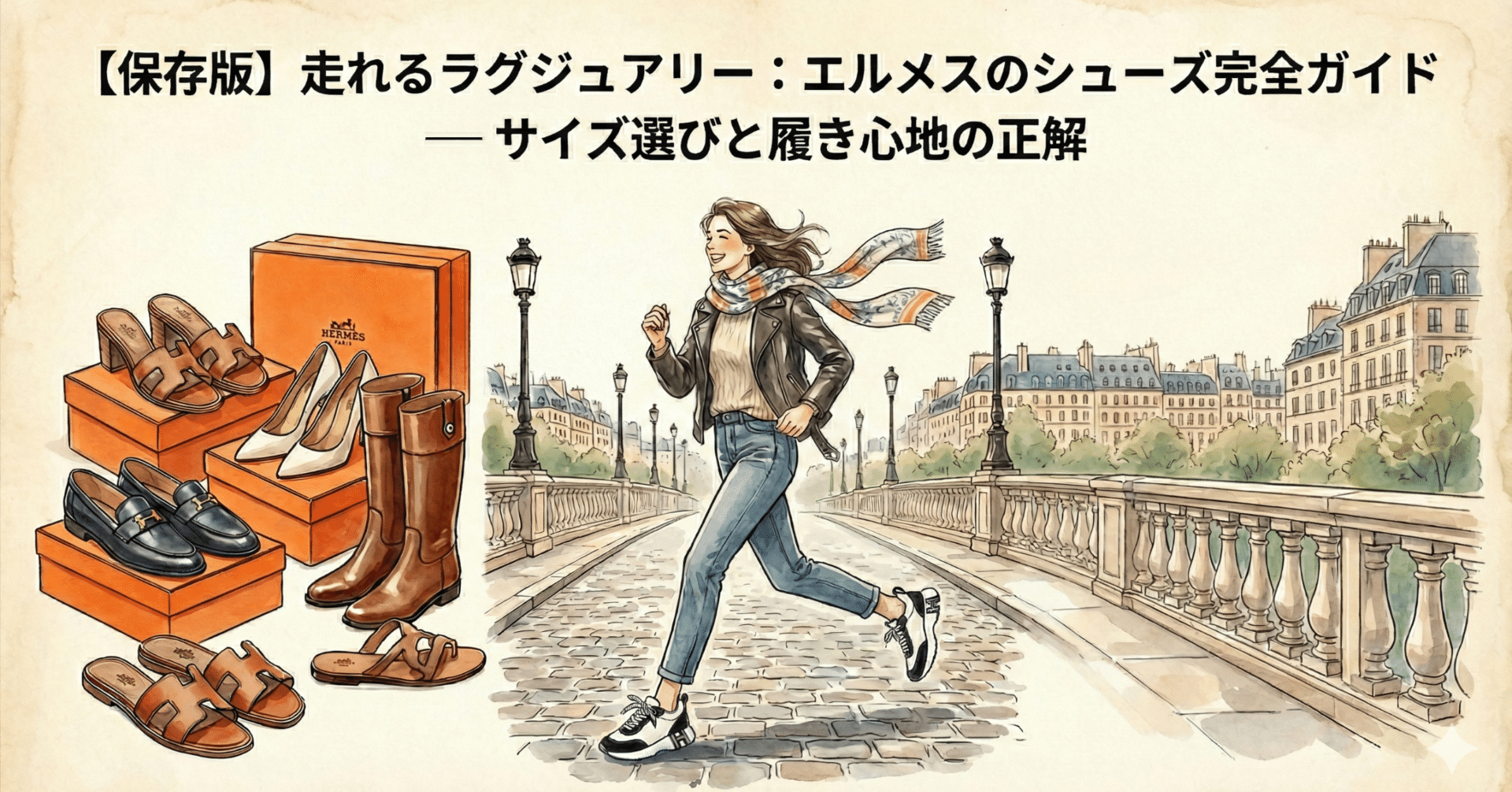 保存版】走れるラグジュアリー：エルメスのシューズ完全ガイド