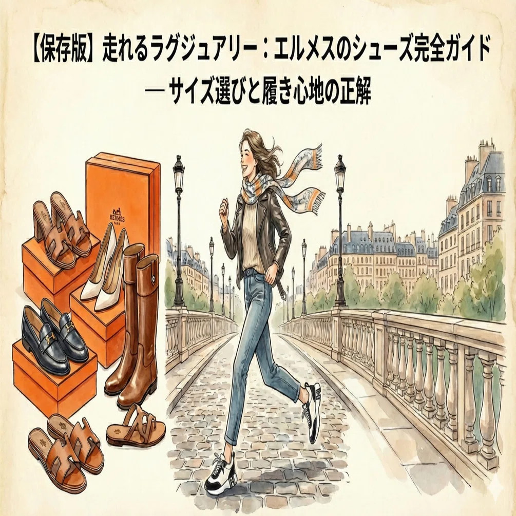 保存版】走れるラグジュアリー：エルメスのシューズ完全ガイド