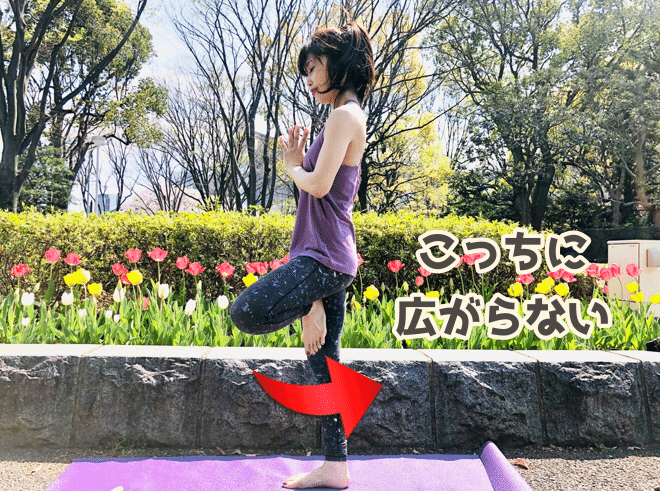 000 木のポーズ あげてる足の膝が外に開かない なんで Yoga できない なんで Note 000 木のポーズ あげてる足の膝が外に開かない なんで Yoga できない なんで Note