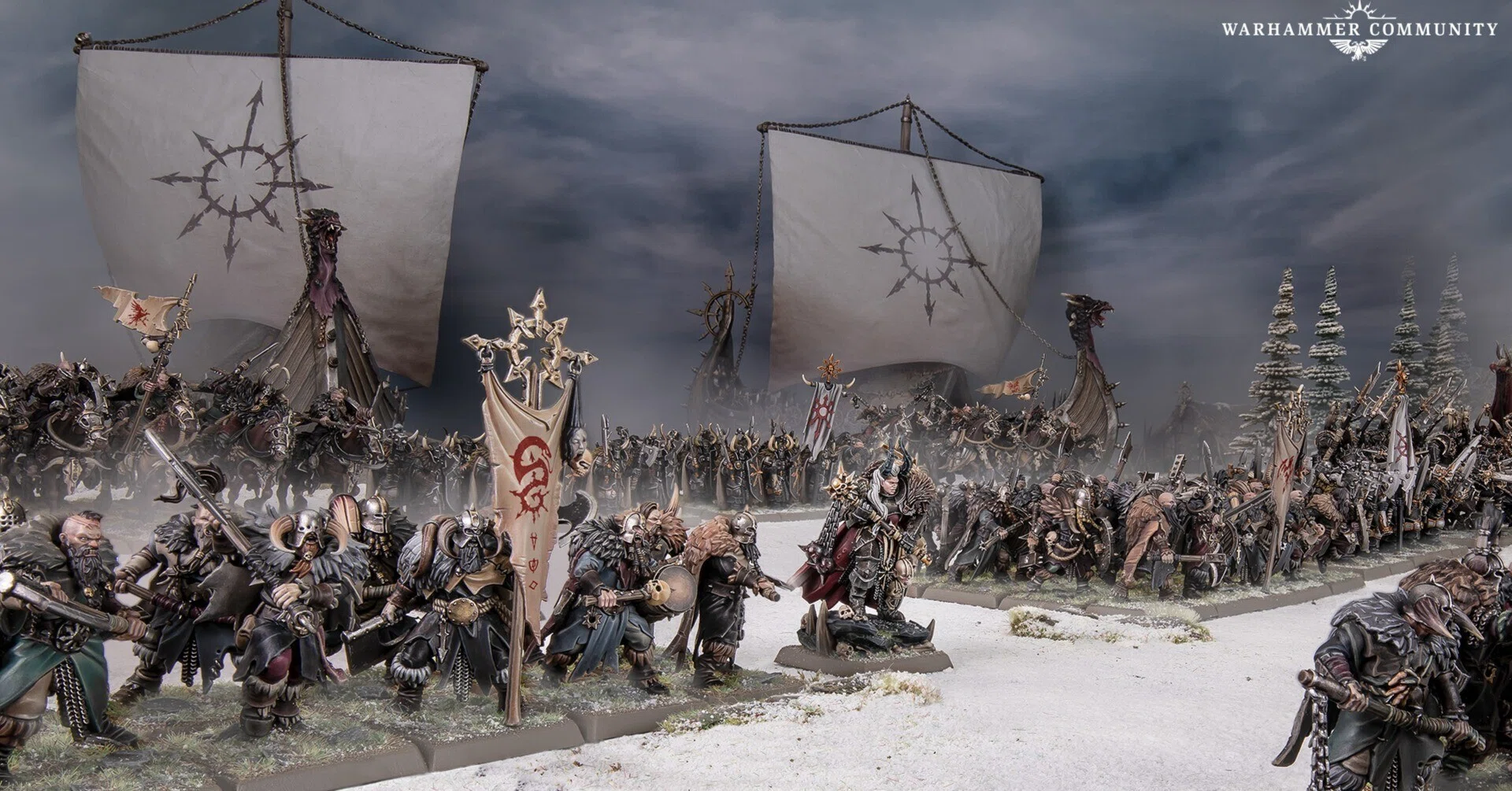 Chaos Marauder Boxから始めるWarhammer:the old world（偽）｜どらご