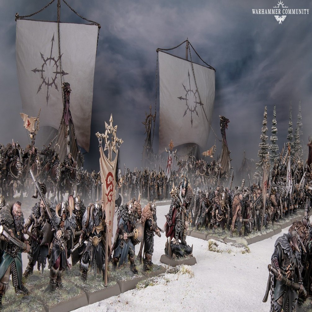 Chaos Marauder Boxから始めるWarhammer:the old world（偽）｜どらご